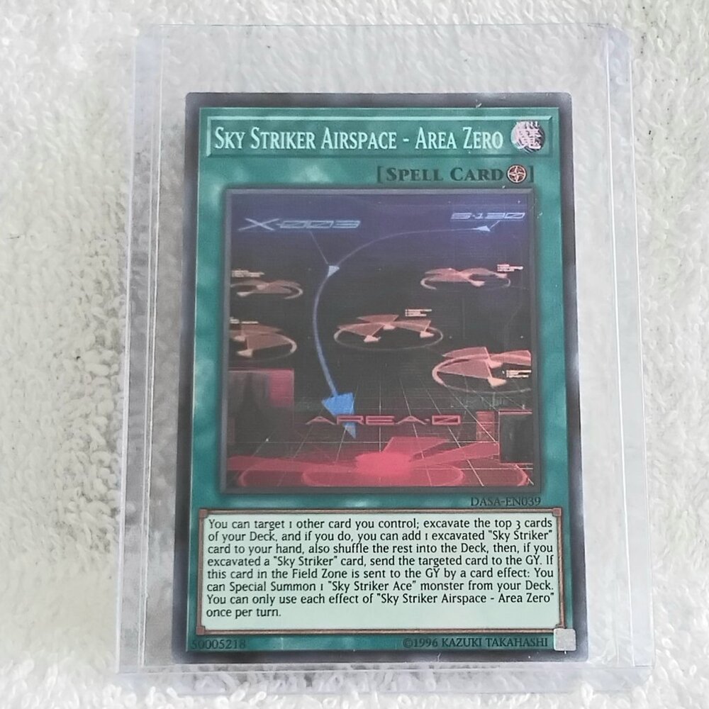 5/$20 Mint 1996 Yu-Gi-Oh! Sky Striker Airspace DASA-EN039 SR Holo 2nd Ed Card!!
